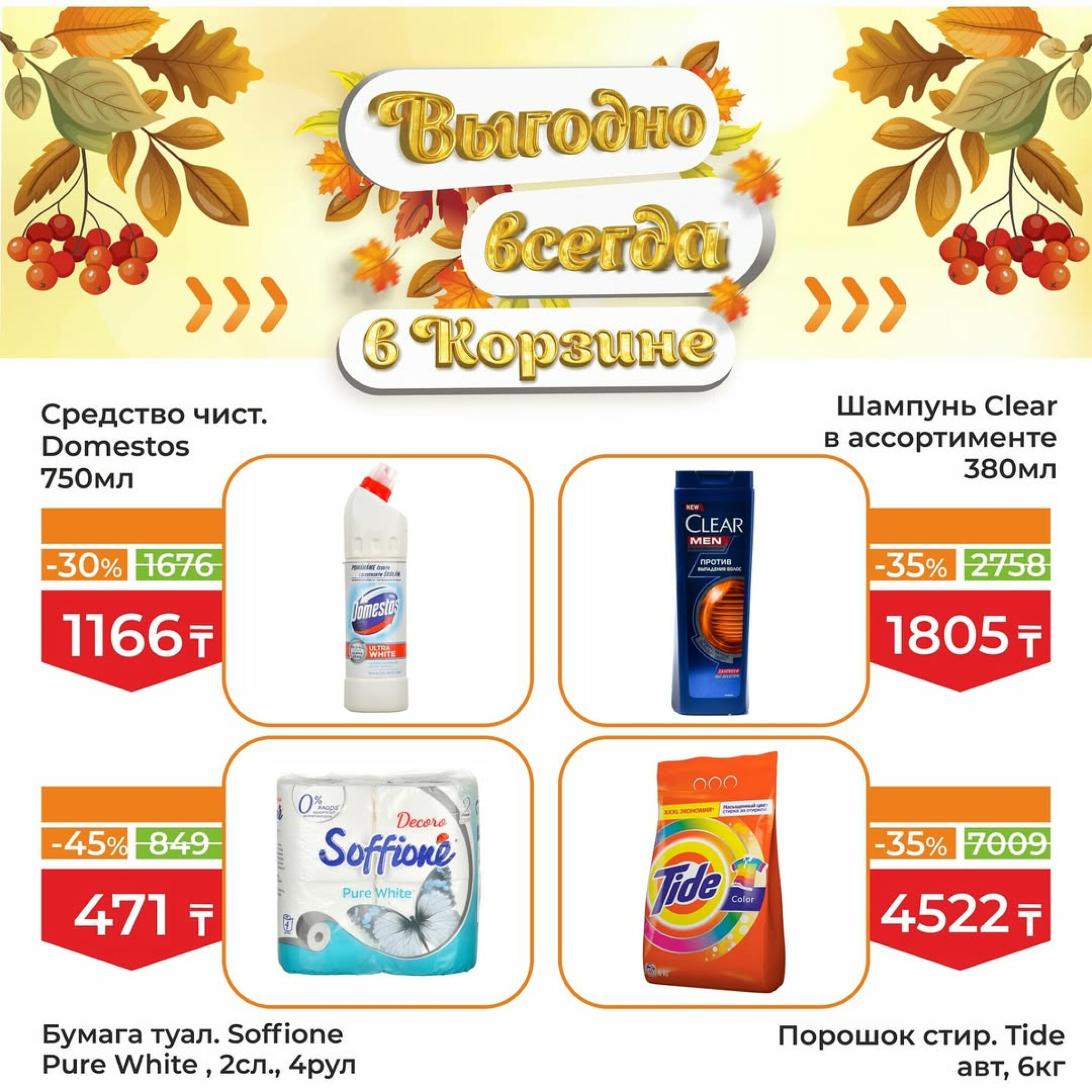 Акционная листовка! 1  - 15 Октября 2025 12