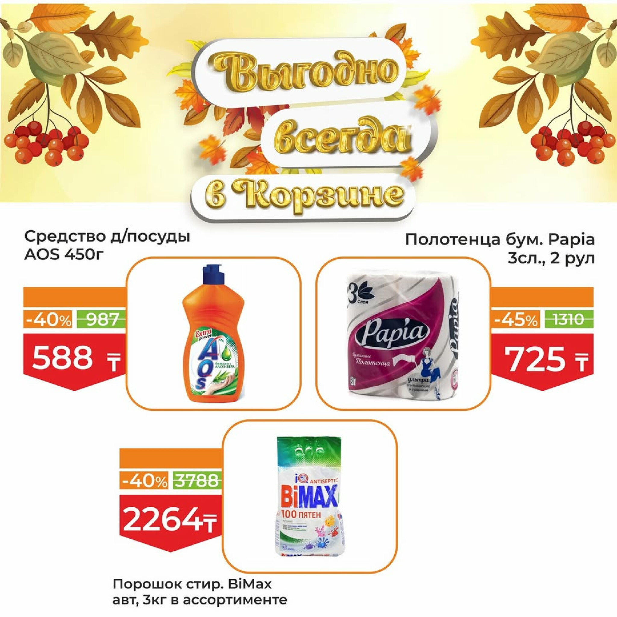 Акционная листовка! 1  - 15 Октября 2025 13