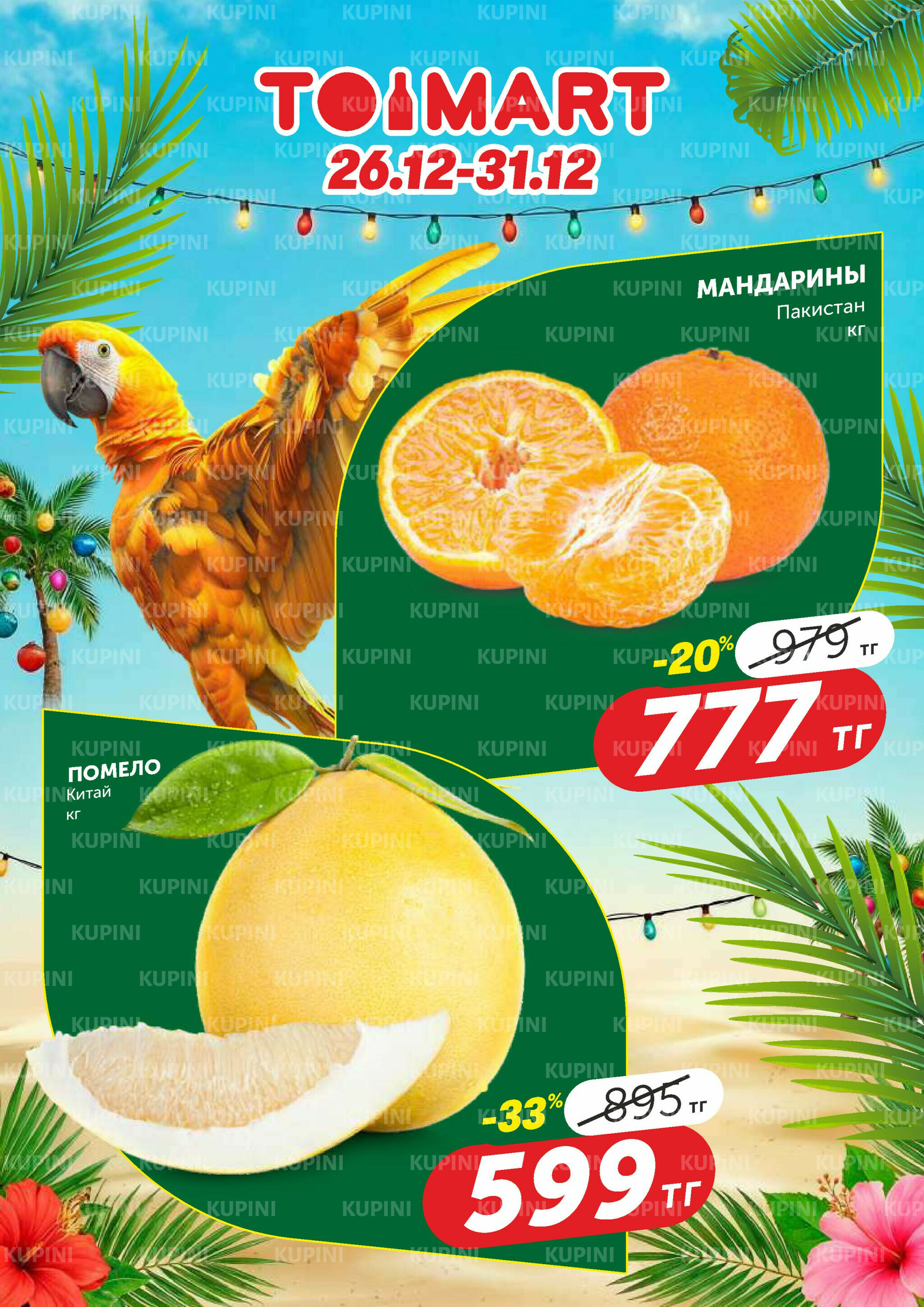 Тропический BOOOM! 26  - 31 Желтоқсанда 2025 2