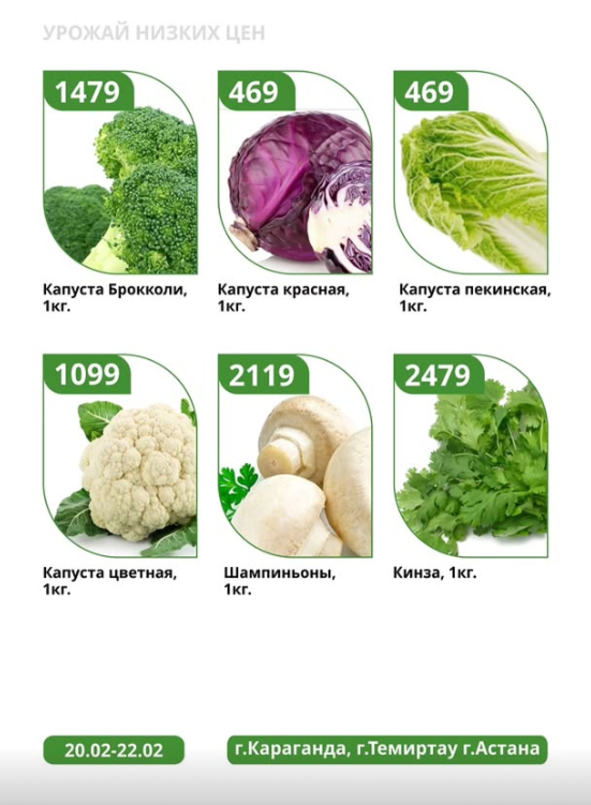 Урожай низких цен 20  - 22 Ақпанда 2026 4